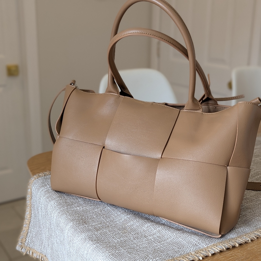 Tan Leather Tote